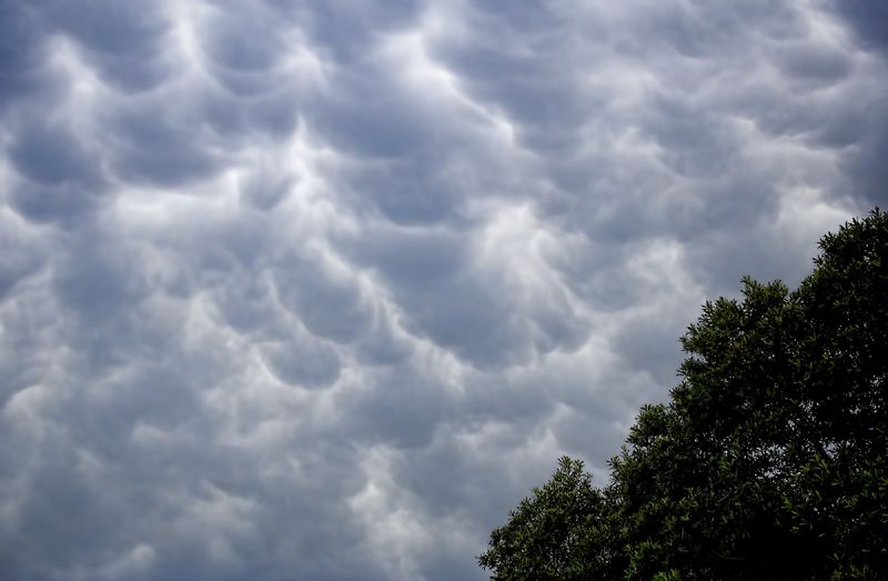 Turbulent sky