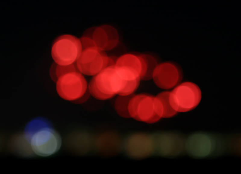 Fireworks bokeh