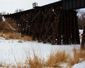 Trestle Bridge in Winter