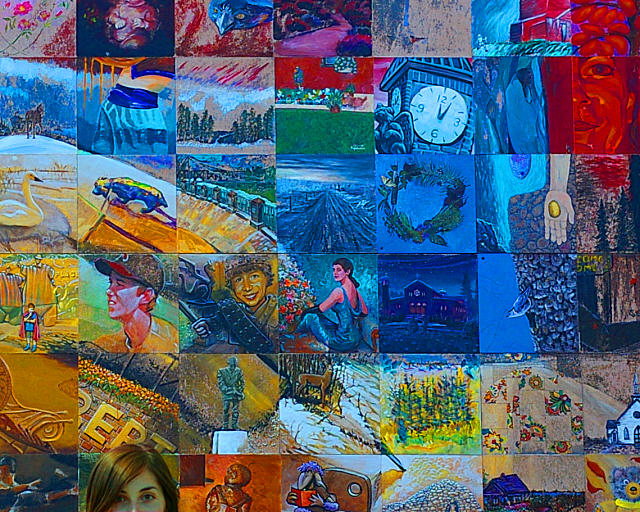 Just Another Face on the Wall