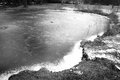 icy pond