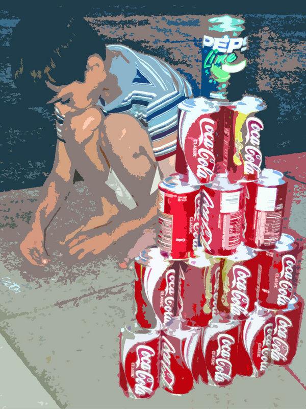  pop art pyramid
