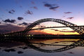 Bayonne Bridge at Sunset