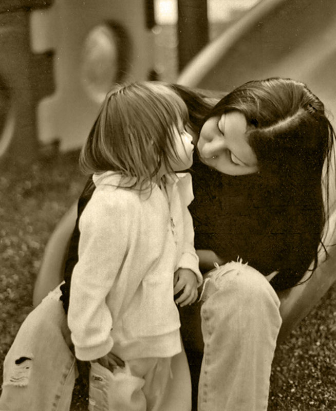 Mom and Daughter