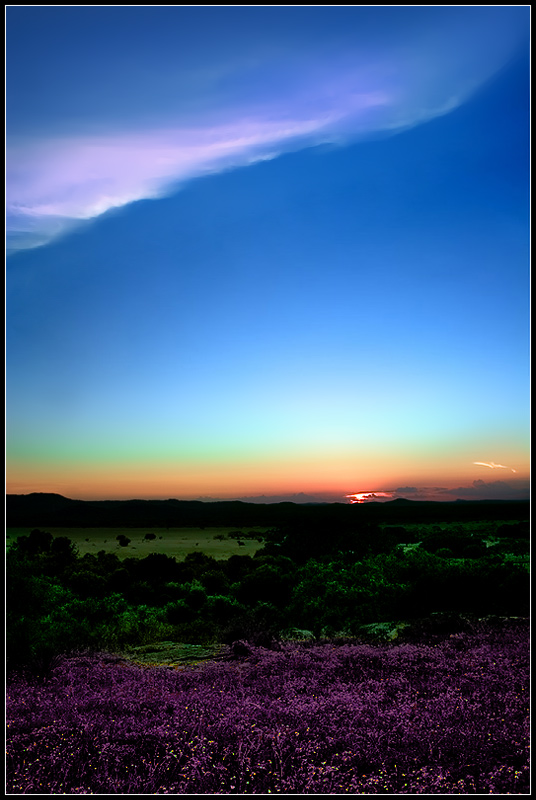 Hill Country Sunset