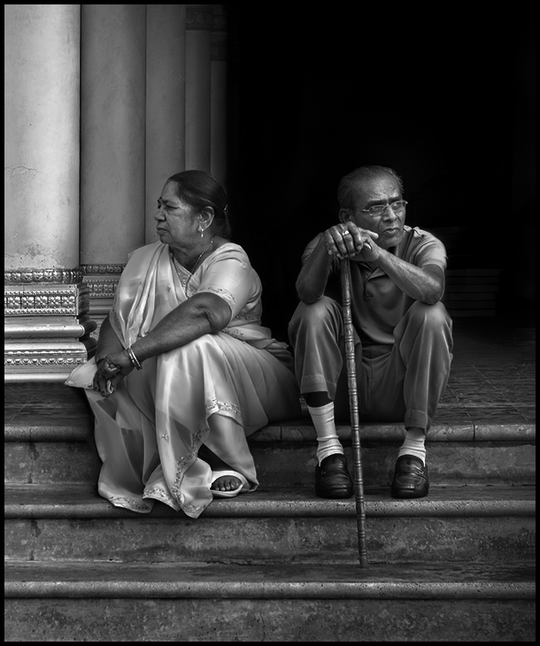 wife with husband