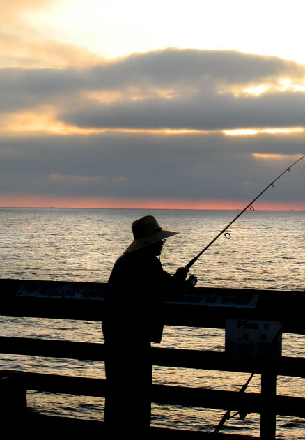 Last cast of the day