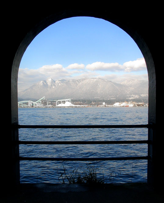 Across the bay