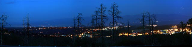 Los Alamos At Night