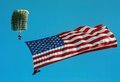 Largest Flag In The World Jumped By A Skydiver