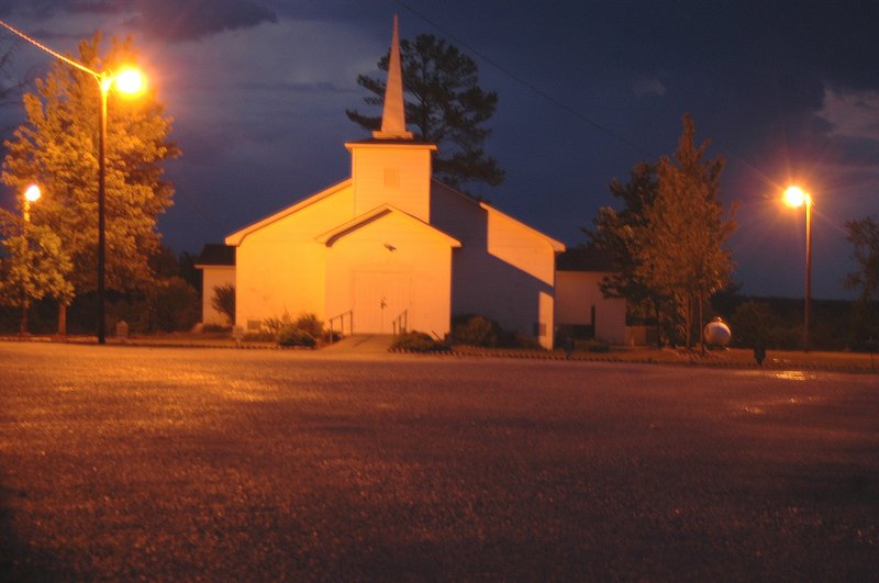 Church At Night.