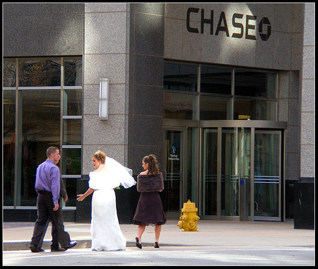 All the way to the bank...