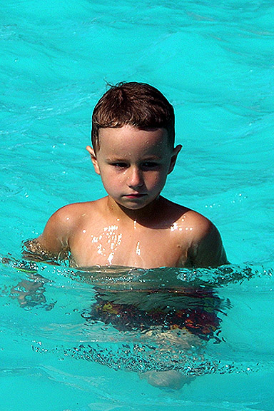 serious swimmer