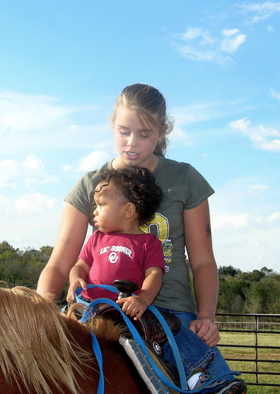 First horse ride