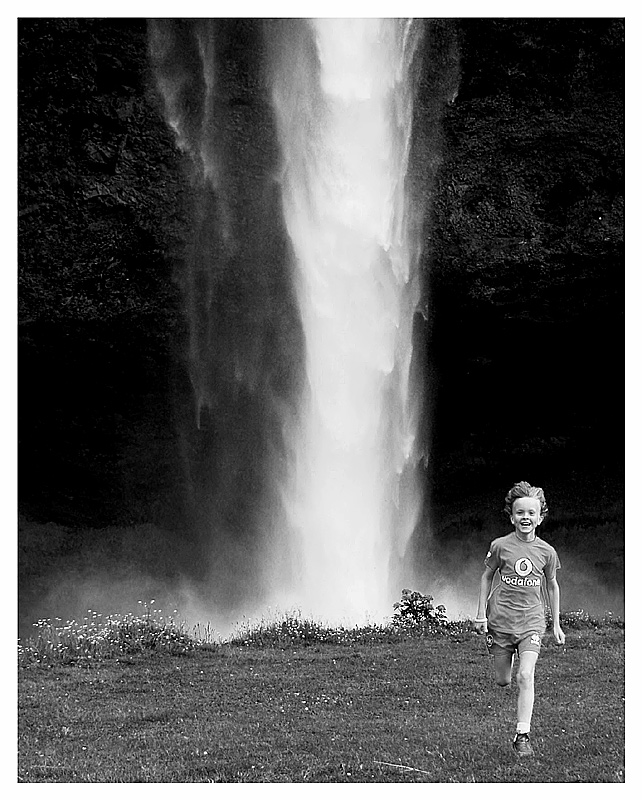 Run From The Waterfall