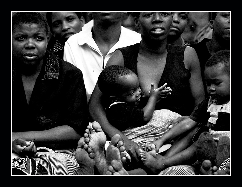 Village Festival BW