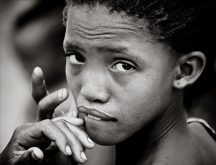 San Girl BW