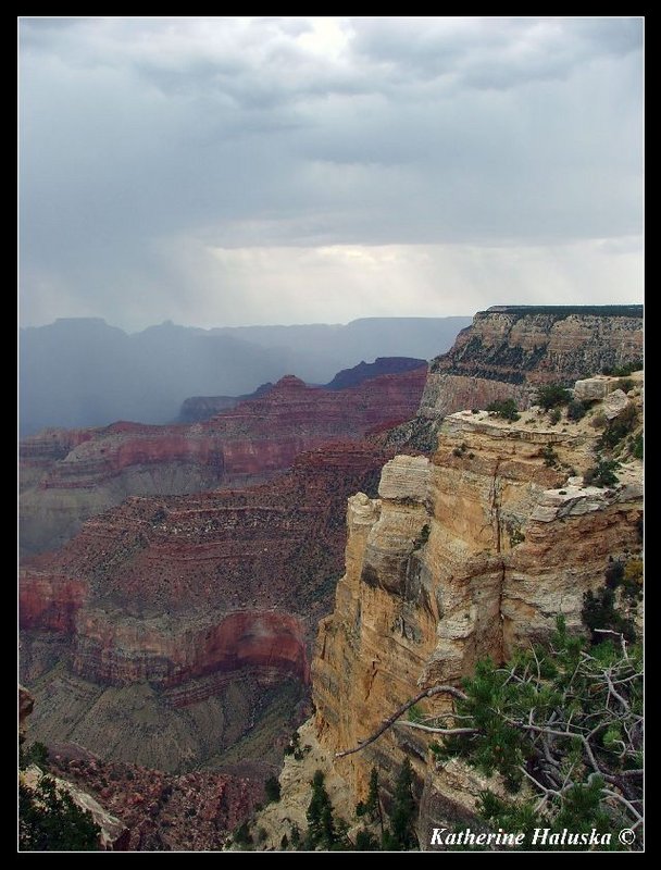 grand canyon rain