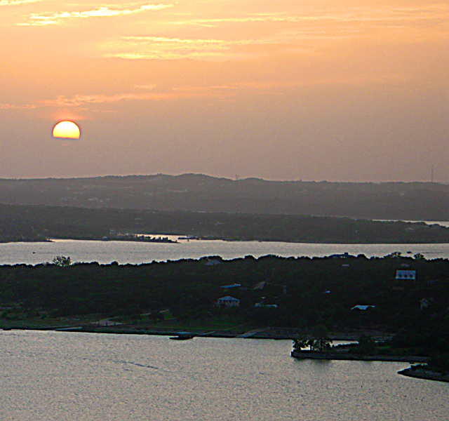 Windy Point at dusk