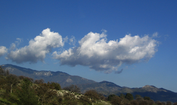 Clouds, Walker Basin, California
