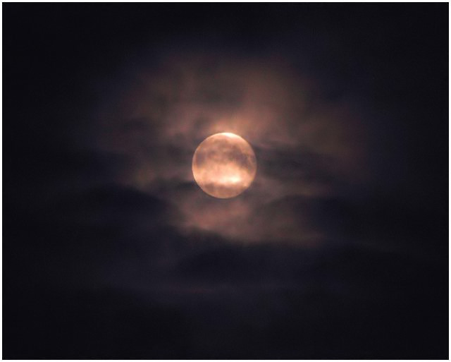 Cloudy Moon