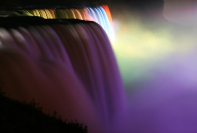Niagara At Night