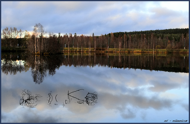 A fragile message by reflection