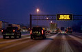 Day 12 - Snow Advisery - Slow Down - Do Not Tailgate