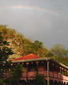 Creole house & rainbow