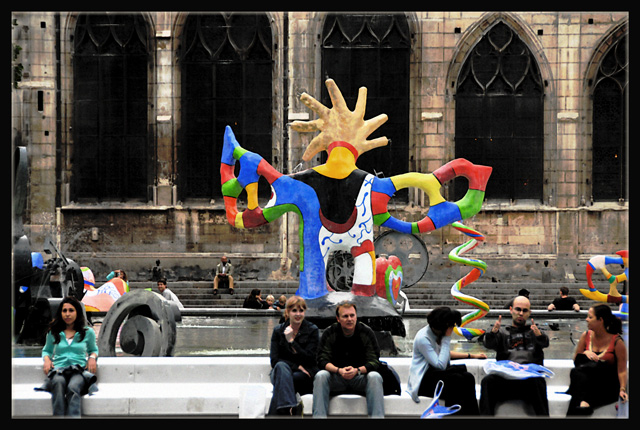 At the Beaubourg