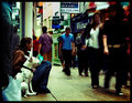 Street Photograhy II - I don't see you - Edit 6, Color (lomo)