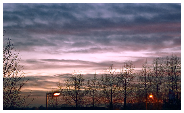 Day 9 - Street at Sunset - Edited