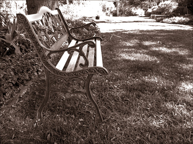 Garden Bench - Oakfield Farm