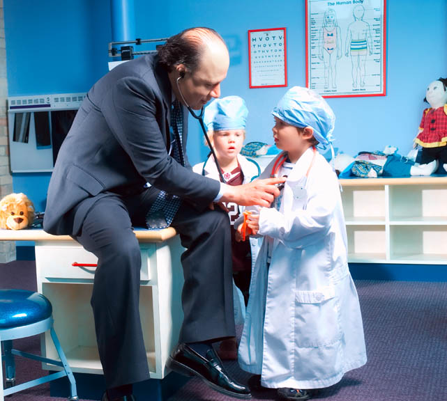 the pediatrician 