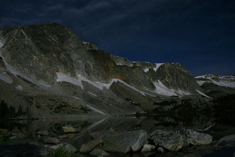 Moonlight on Lake Marie
