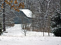 Barn in Snow