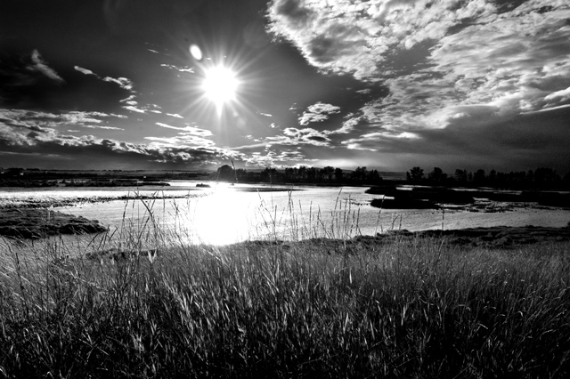 Sun and the Lake