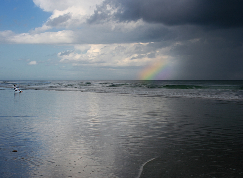 rainbow and fisher