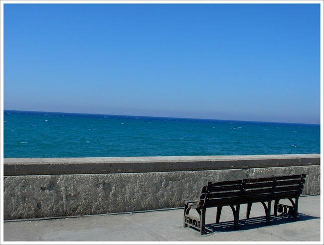 See the sea