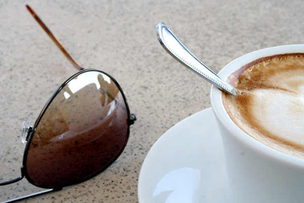 sunglasses, capuccino... ROME!
