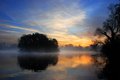 Sunrise on  the Mere