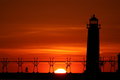Biker and Lighthouse