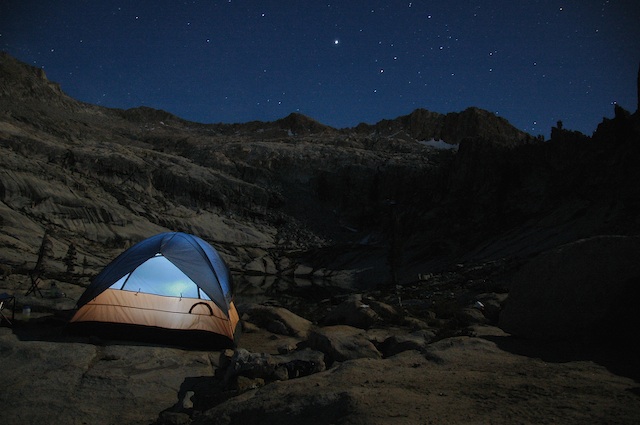 Night Shot at Pear Lake, Sequoia National Park