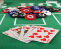 Royal Flush Hearts