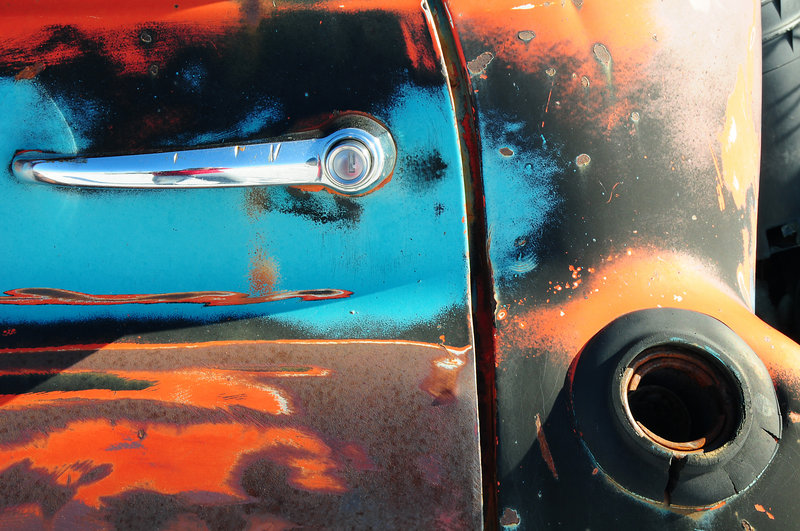 Old Truck Door Handle
