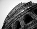 The Roman Colosseum (BW)