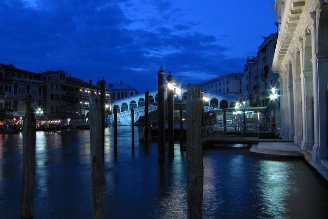 The Rialto At Night