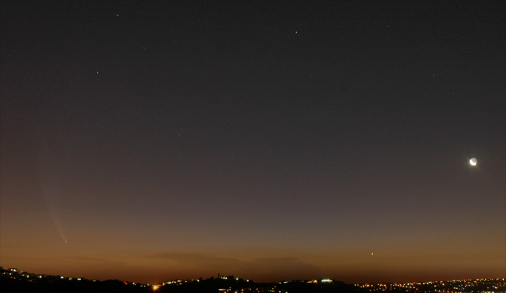 Comet McNaught over Roodepoort