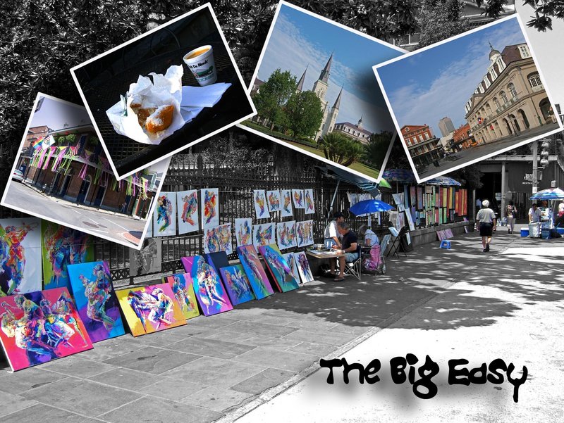 The Big Easy. Postcard
