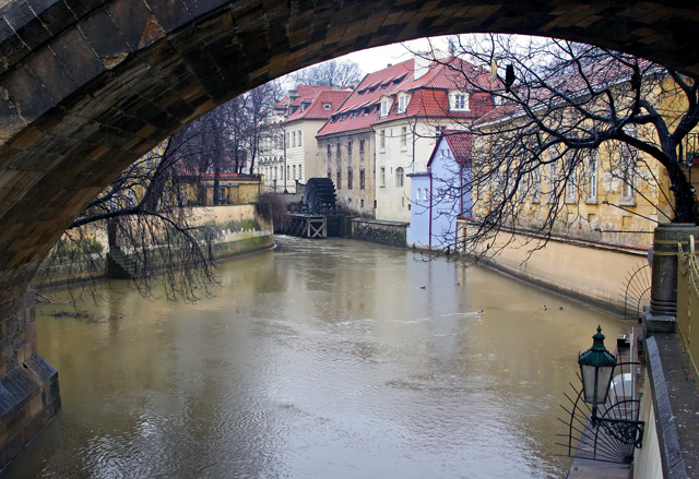 Under the bridge
